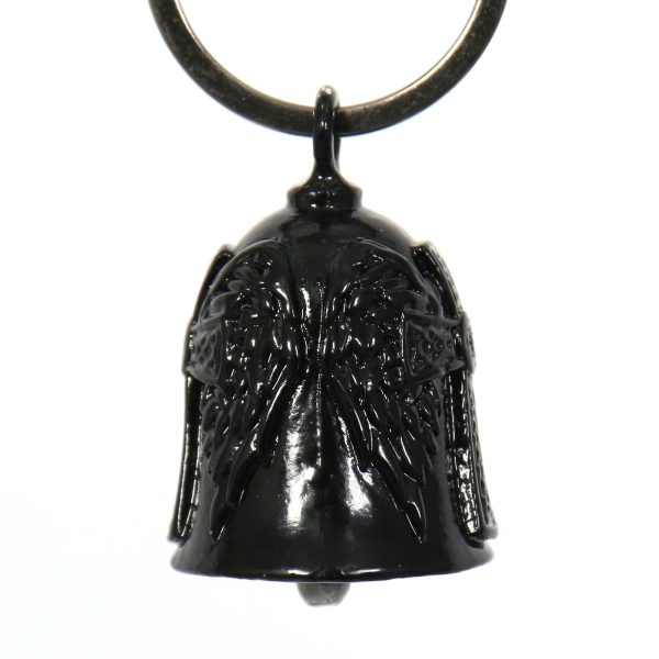 Hot Leathers Celtic Cross Angel Wings Bell BEM1009 Online Sale - Image 3