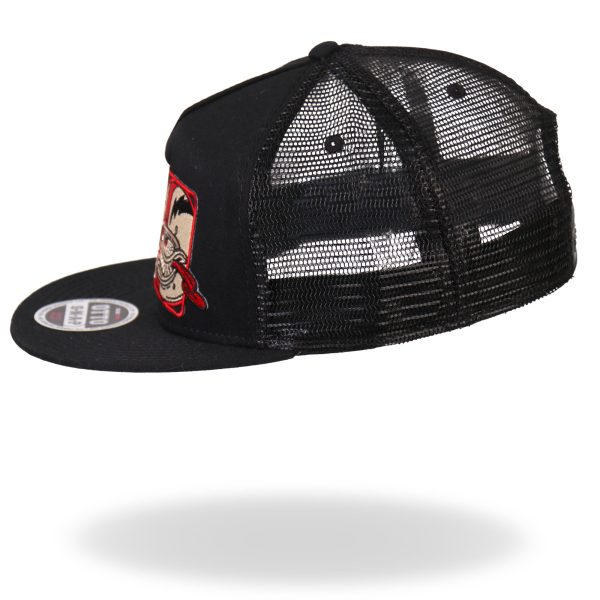 Hot Leathers GSH2002 Bobber Monster Snap Back Ball Cap Online - Image 3