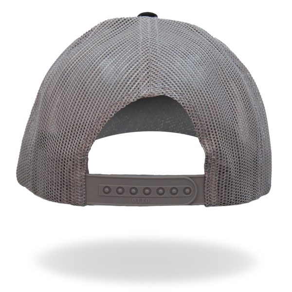 Hot Leathers Black Gray and Yellow Trucker Hat We The People Eagle GSH1049 Cheap - Image 4
