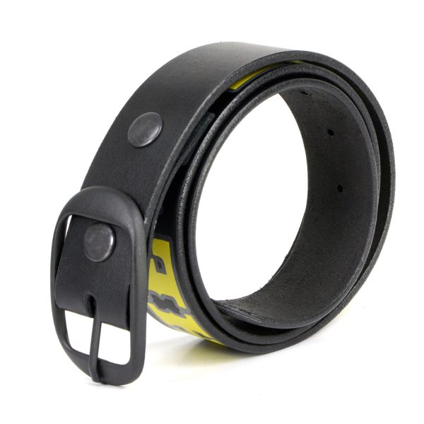 Milwaukee Leather MP7112 Men s We The People Black Leather Belt w  Interchangeable Buckle - 1.5 inches Wide Fashion - Image 2