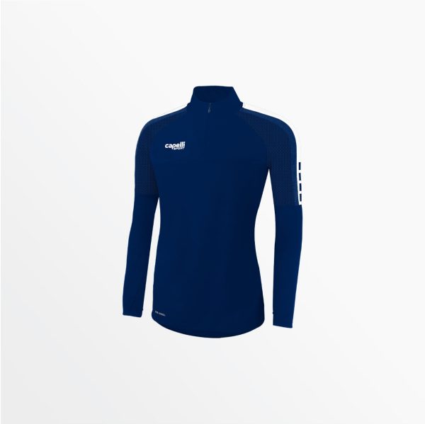 WOMEN S MADISON 1 4 ZIP TECHNICAL TRAINING TOP For Sale